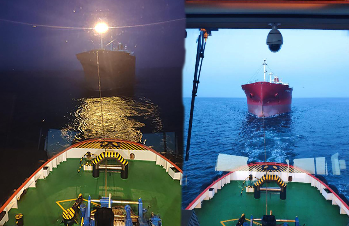 Marmara Denizi'nde tanker arızası
