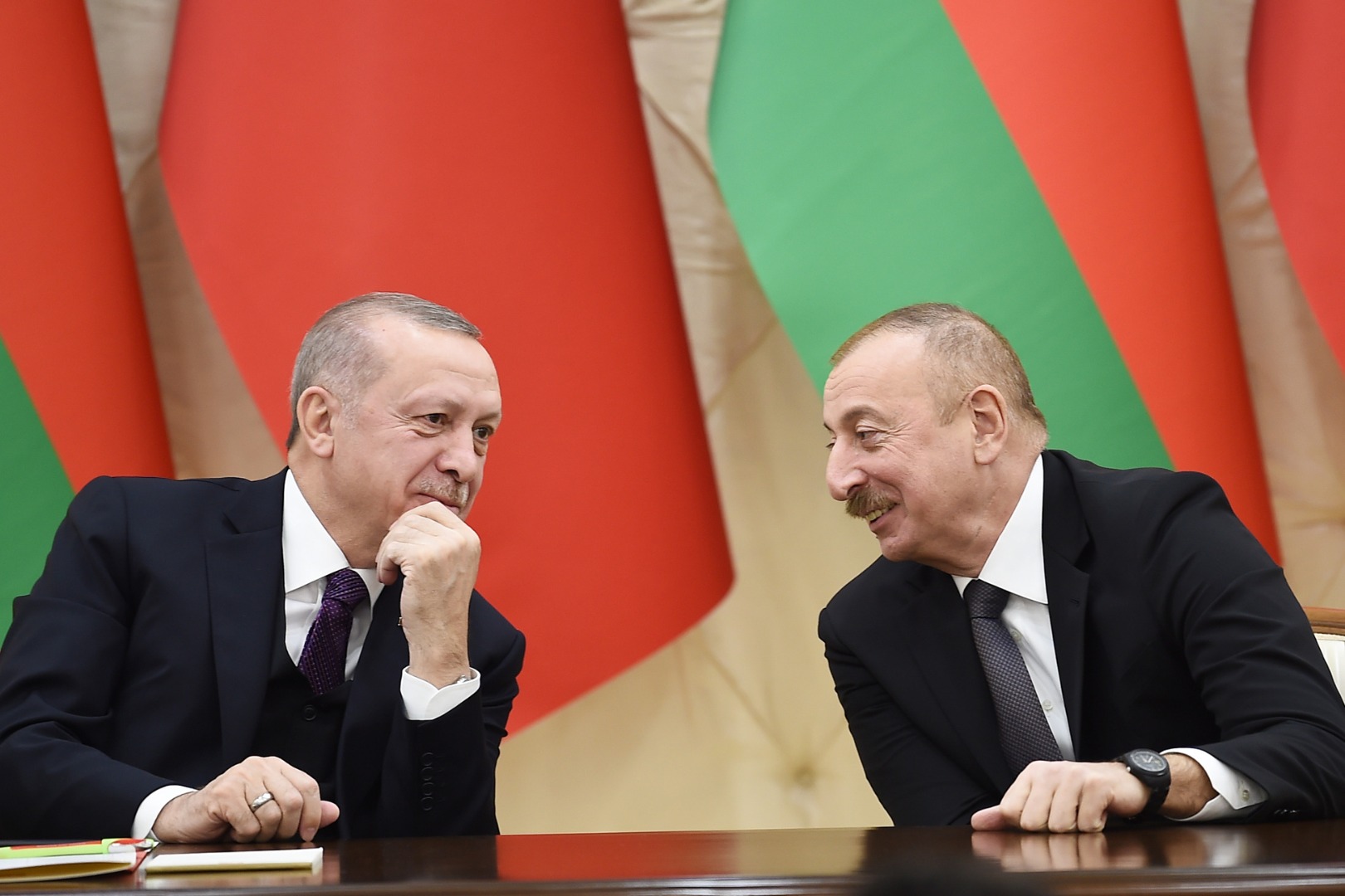 Erdoğan ve Aliyev görüştü