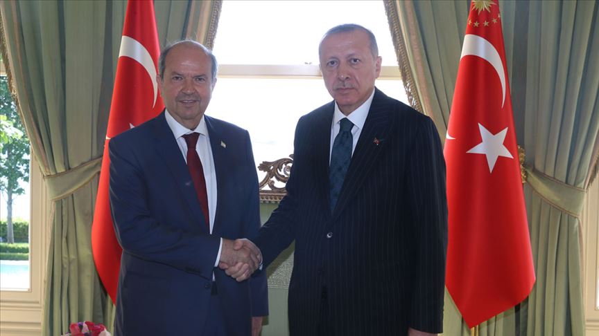 Erdoğan'dan KKTC Cumhurbaşkanı Tatar'a başsağlığı