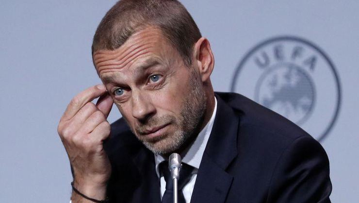 UEFA Başkanı Ceferin'den 12 dev kulübe ceza açıklaması