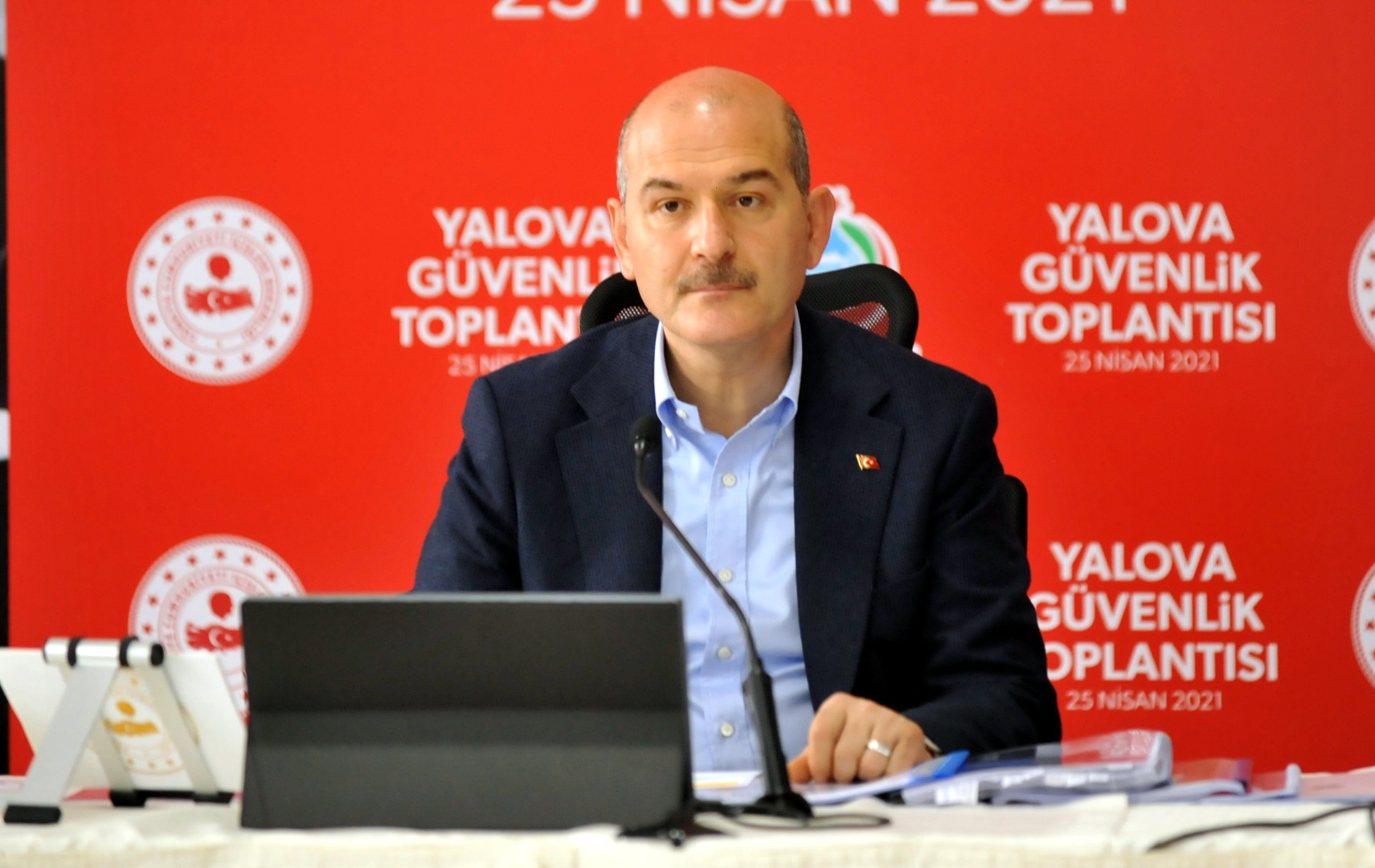 Bakan Soylu Yalova'da Güvenlik Toplantısı'na katıldı