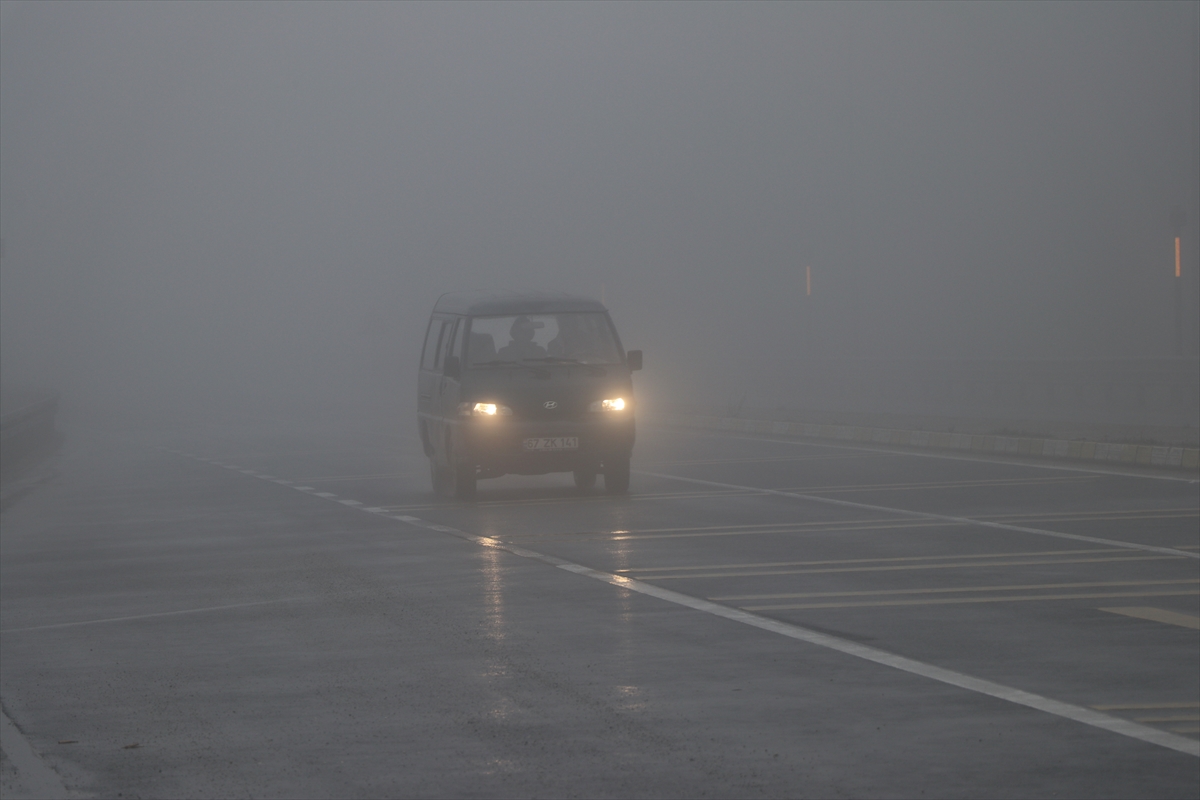 Bolu Dağı'nda yoğun sis