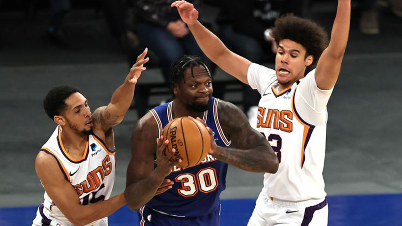 NBA'de Suns Knicks'in serisine son verdi