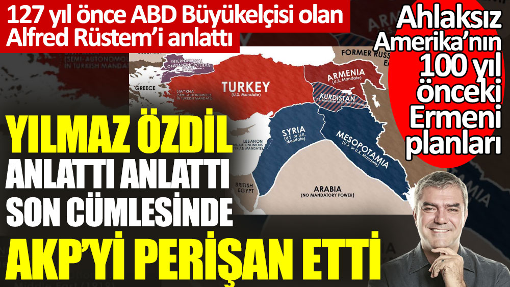 Yılmaz Özdil anlattı anlattı son cümlesinde AKP’yi perişan etti.