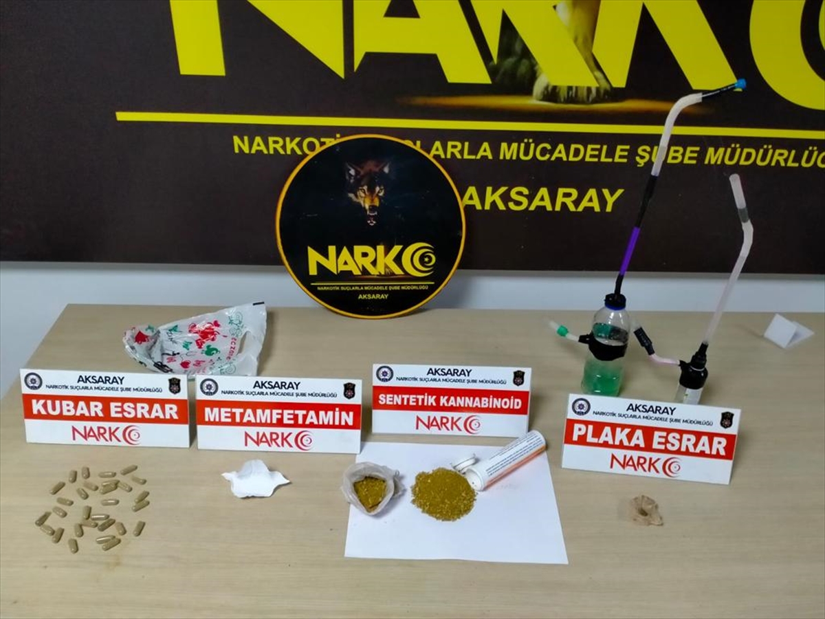 Aksaray'da uyuşturucu satıcılarına operasyon
