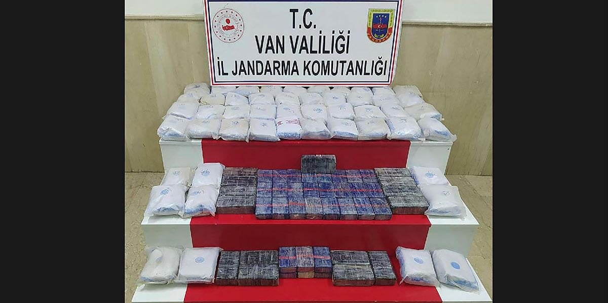 Van'da arazide ele geçirildi. Tam 83 kilo