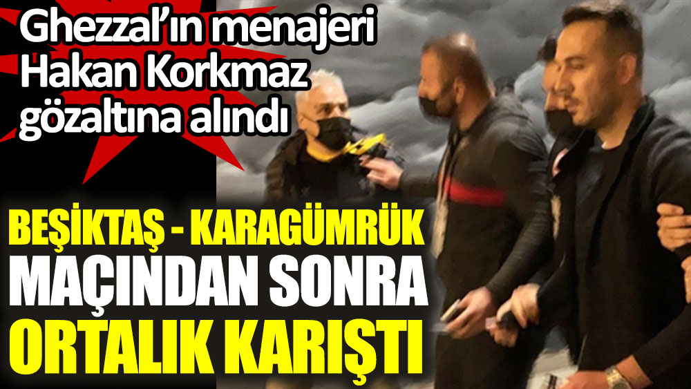 Beşiktaş Karagümrükspor maçı sonrası ortalık karıştı