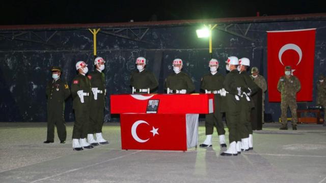 Şehit Yasin Özdamar'ın cenazesi memleketine uğurlandı