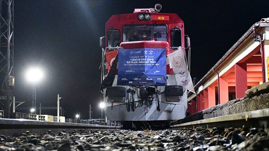 Türkiye'den Çin'e 6'ncı ve 7'nci ihracat trenleri yarın yola çıkıyor