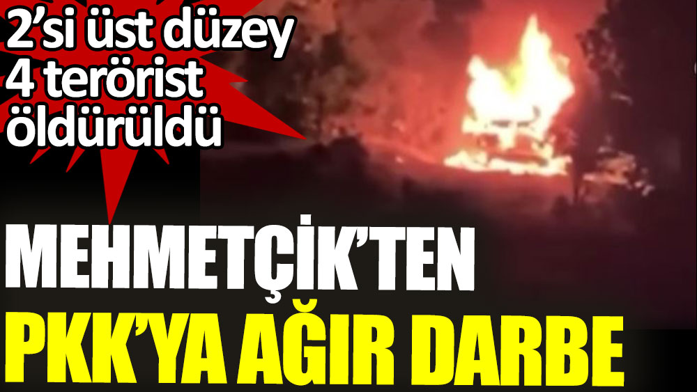 Mehmetçik'ten PKK’ya ağır darbe