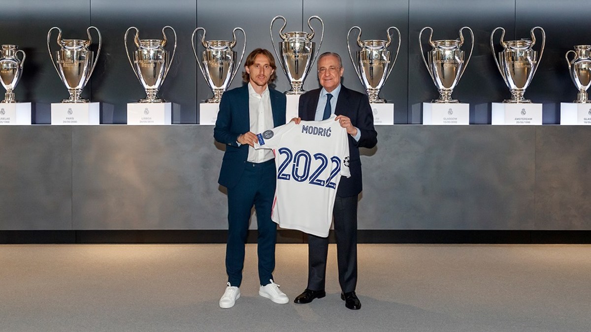 Real Madrid, Luka Modric ile nikah tazeledi