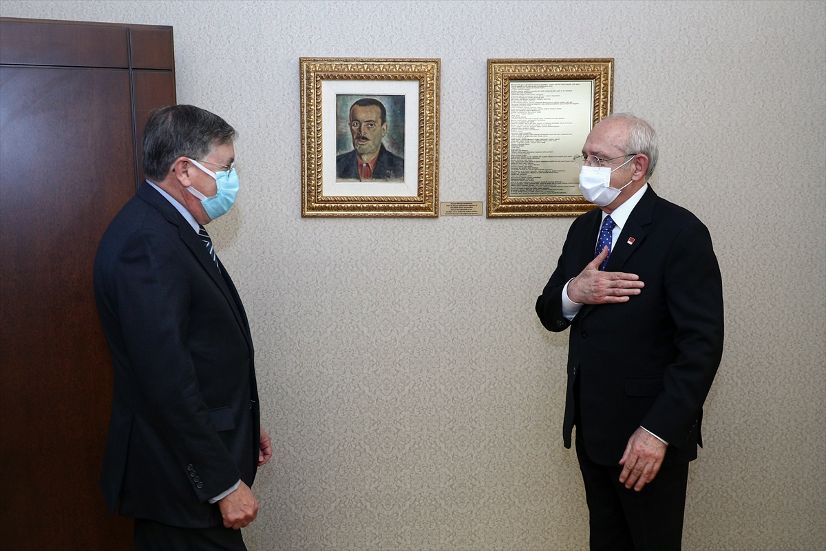 Kılıçdaroğlu ABD Büyükelçisi Satterfield ile görüştü