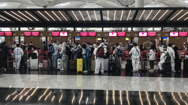 İstanbul Havalimanı'nda yoğunluk