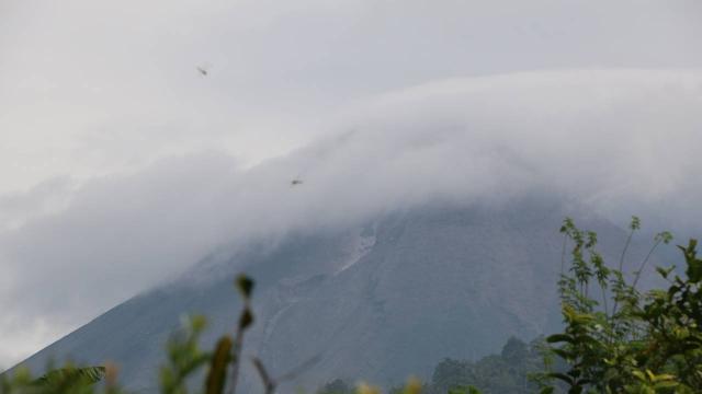 Merapi Yanardağı'nda volkanik hareketlilik