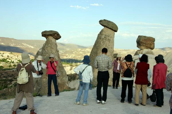 Kapadokya'yı mayıs ayında 61 bin 634 turist ziyaret etti