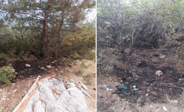Orman yakan PKK’lı terörist yakalandı