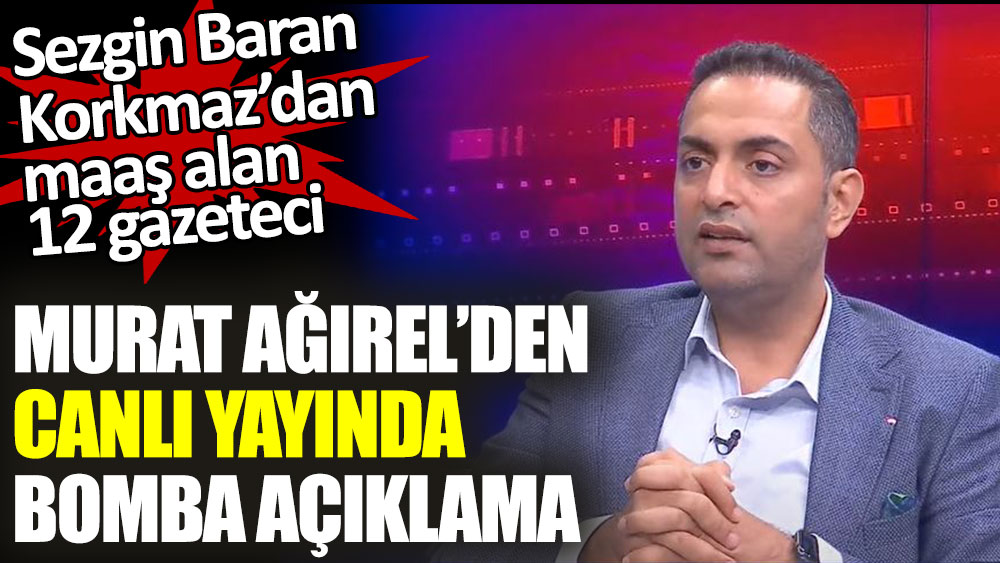 Murat Ağırel’den canlı yayında bomba açıklama