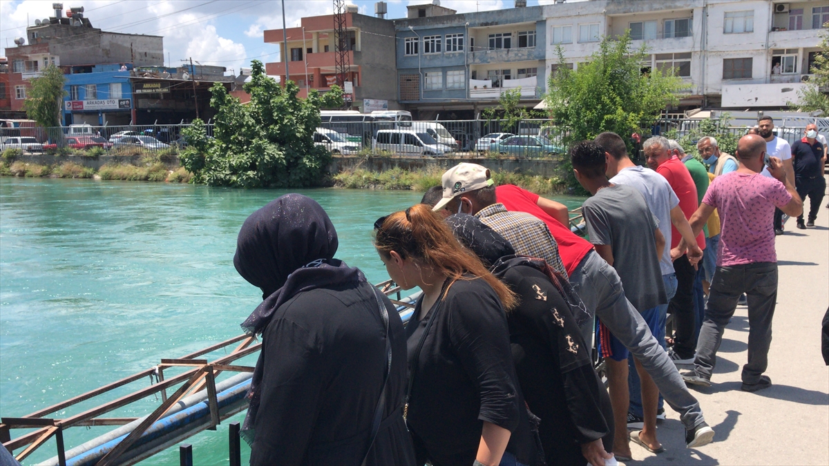 Adana'da sulama kanalına giren bir kişi kayboldu