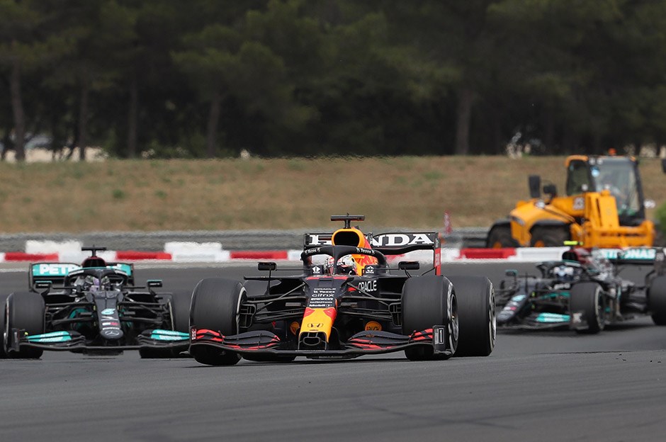 F1 Fransa Grand Prix'sinde zafer Max Verstappen'in