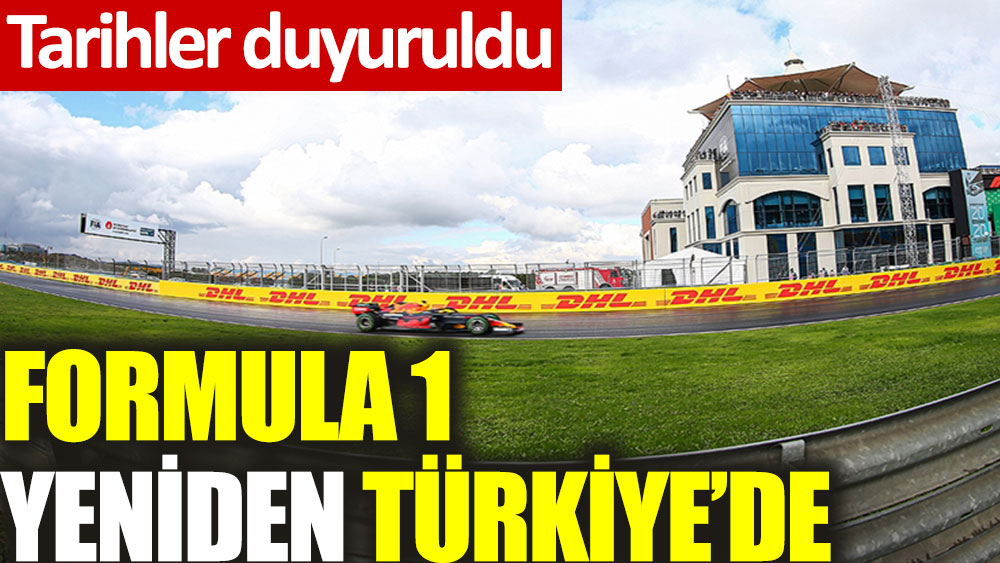 Formula 1'den Türkiye açıklaması
