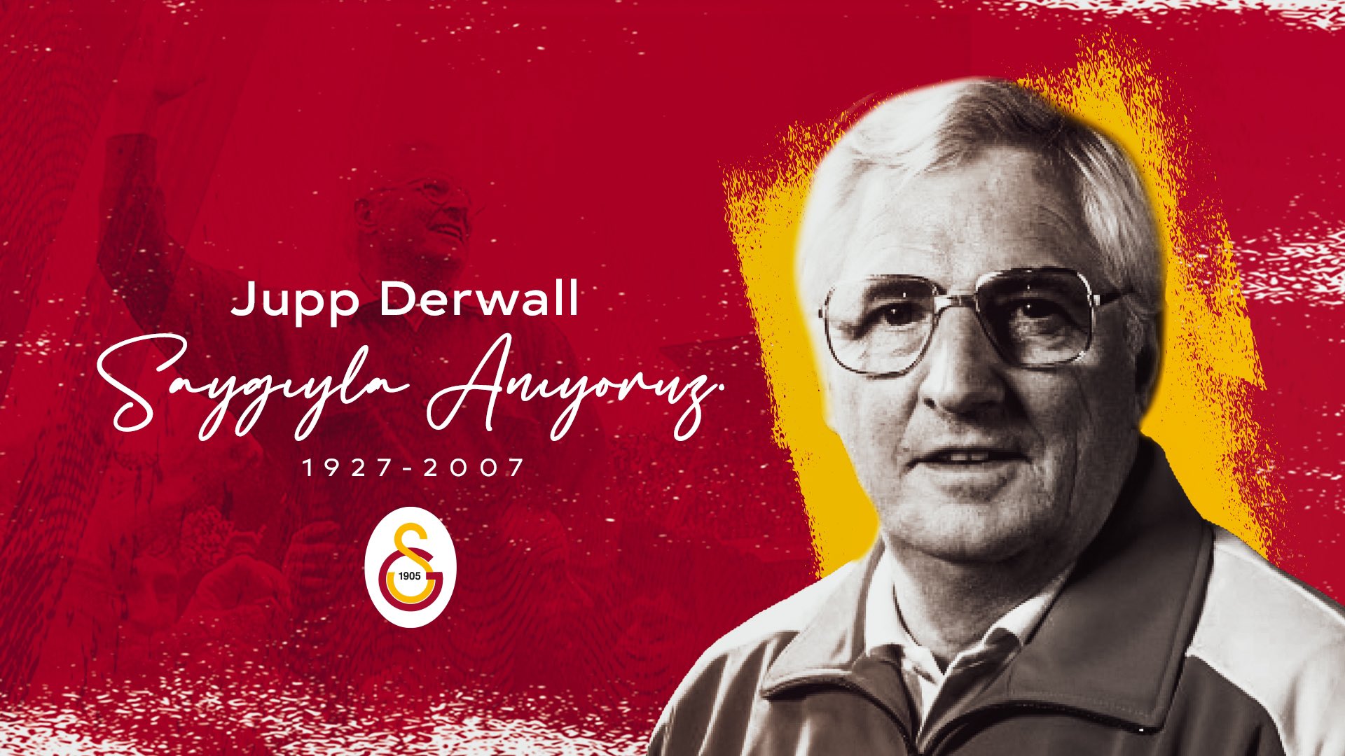 Galatasaray Kulübü, Jupp Derwall’i andı