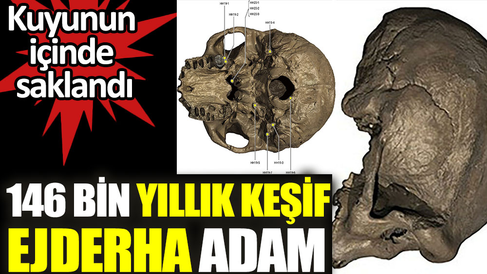 146 bin yıllık keşif ejderha adam