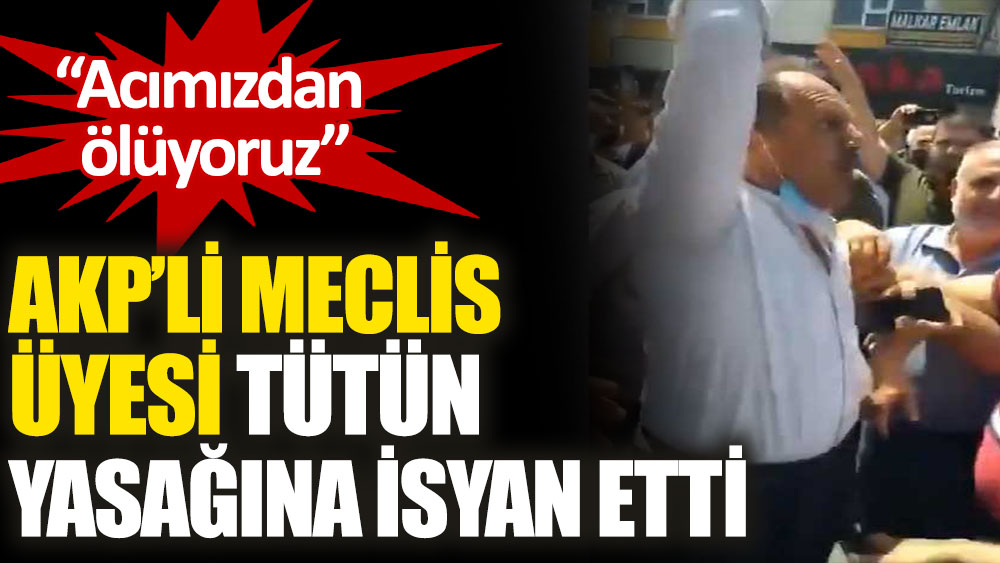 AKP’li Meclis üyesi böyle isyan etti: Acımızdan ölüyoruz