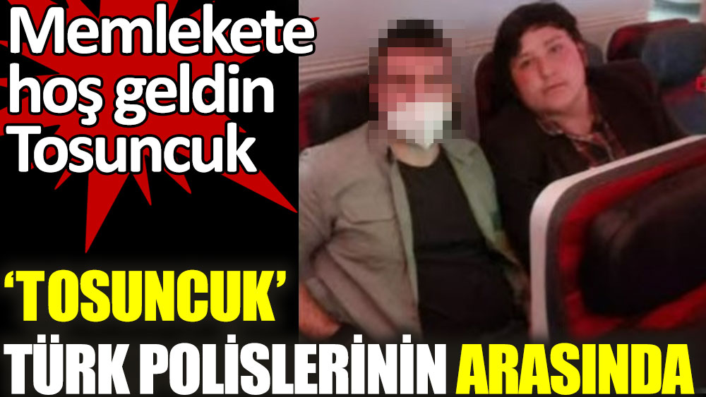 Türk polisi Tosuncuk'u teslim alıp uçağa bindirdi. Memlekete hoş geldin Tosuncuk