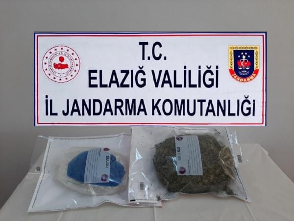 Elazığ'da 1,5 kilo esrar ele geçirildi: 2 gözaltı