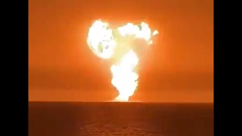 Hazar Denizi'nde büyük patlama