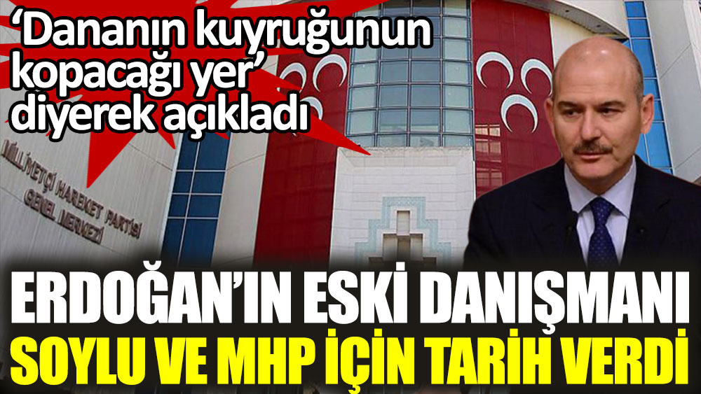 Erdoğan’ın eski danışmanı Akif Beki Soylu ve MHP için tarih verdi