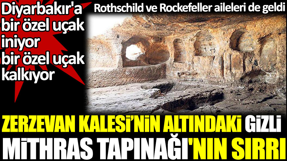 Zerzevan Kalesi’nin altındaki gizli Mithras Tapınağı'nın sırrı