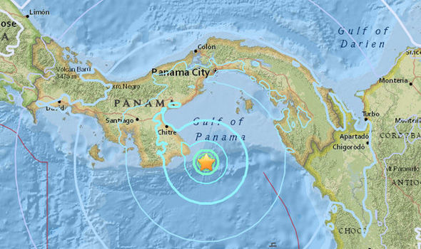 Panama'da 7 büyüklüğünde deprem