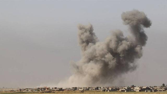 Haşdi Şabi karargahına hava saldırısı