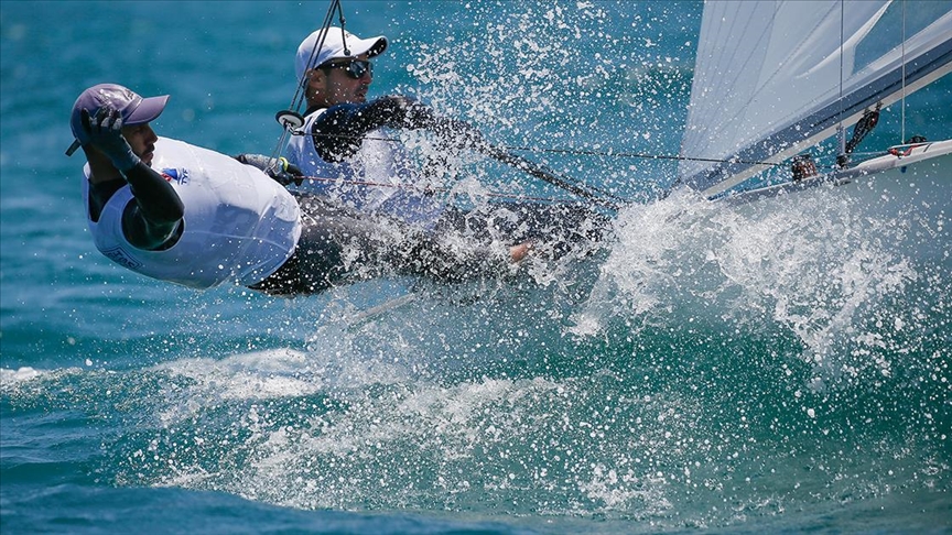 Yelken yarışlarında Alican Kaynar zirvede yer aldı