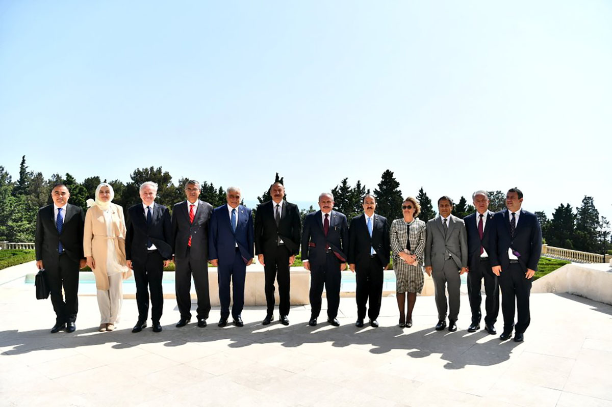 Şentop, Azerbaycan Cumhurbaşkanı Aliyev ile görüştü