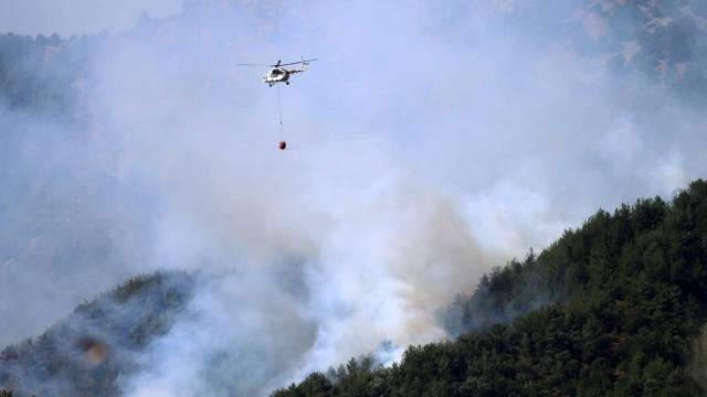 Kozan'daki orman yangını kontrol altına alındı