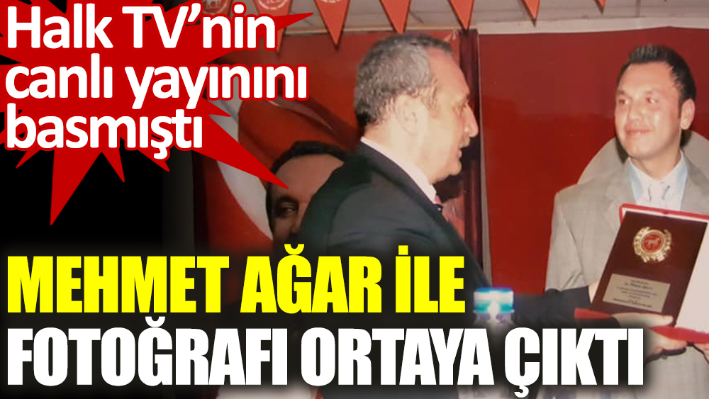 Halk TV’yi basan saldırganın Mehmet Ağar ile fotoğrafı ortaya çıktı