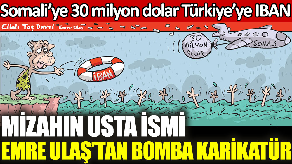 Mizahın usta ismi Emre Ulaş'tan bomba karikatür