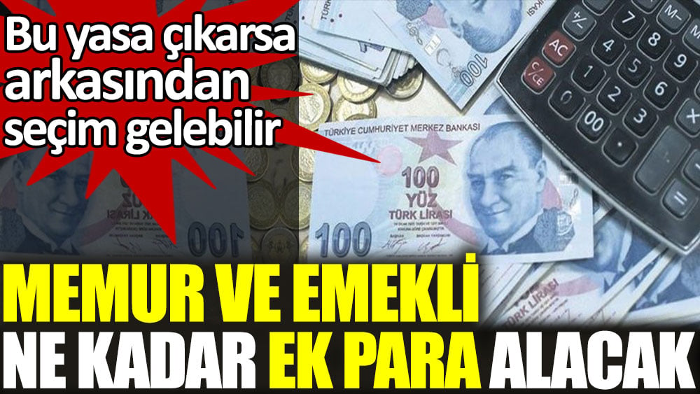 Bu yasa çıkarsa arkasından seçim gelebilir