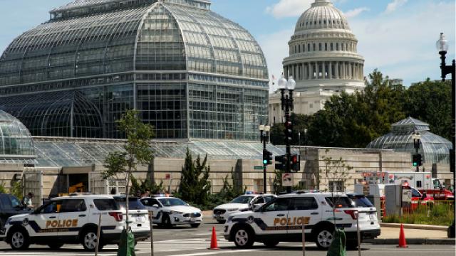 ABD Kongre binası yakınında şüpheli araç paniği