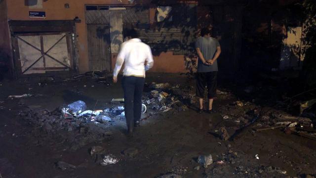 Zonguldak'ta heyelan: 1 ev tahliye edildi