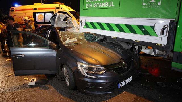 İstanbul'da trafik kazası: 5 yaralı