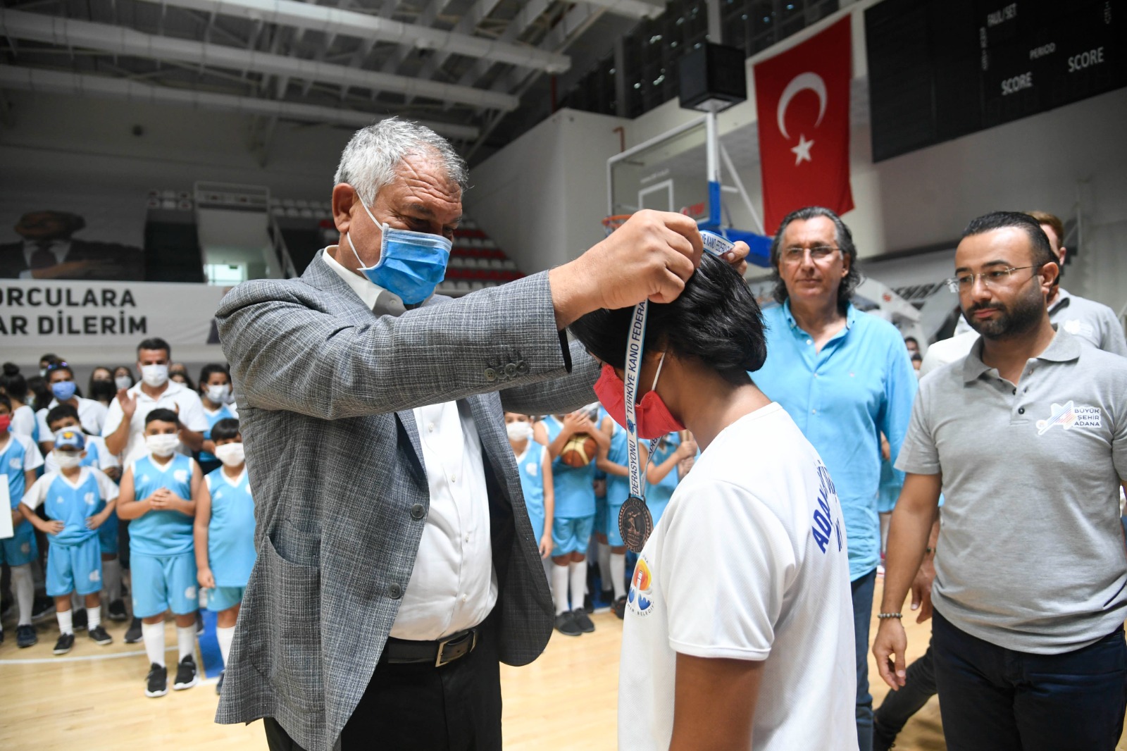 Adana'da Büyükşehir Yaz Spor Okulları Buluşması yapıldı
