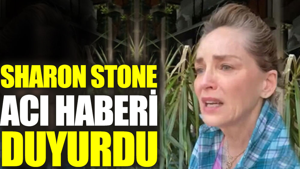 Hollywood yıldızı Sharon Stone'un büyük acısı