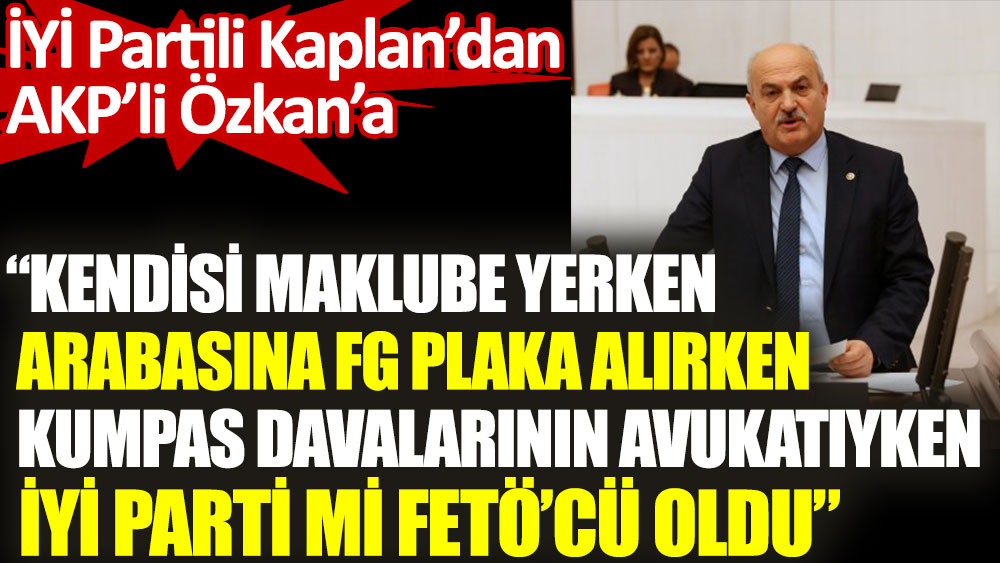 İYİ Partili Enez Kaplan’dan AKP’li Cahit Özkan’a FETÖ cevabı