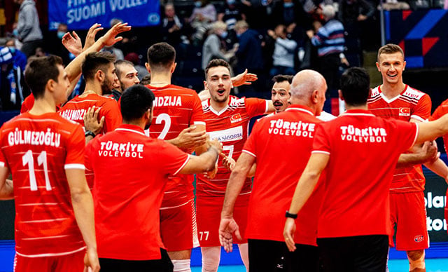 A Milli Erkek Voleybol Takımı 2'de 2 yaptı