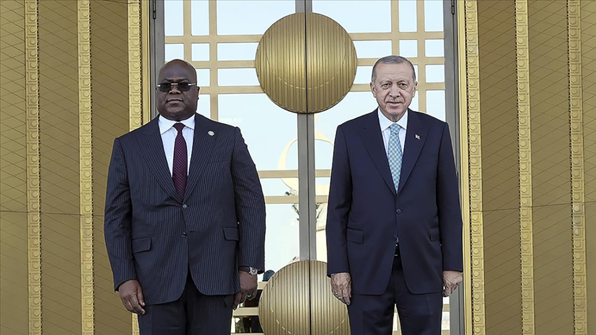 Kongo Demokratik Cumhuriyeti Cumhurbaşkanı Ankara'da