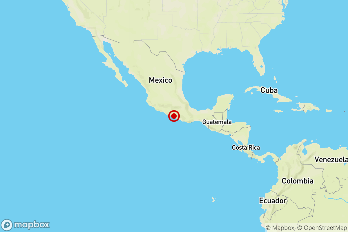 Meksika'da 7 büyüklüğünde deprem