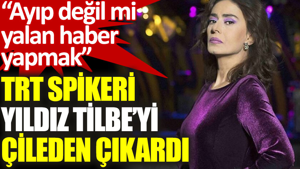 TRT spikeri Yıldız Tilbe’yi çileden çıkardı